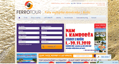 Desktop Screenshot of ferrotour.sk